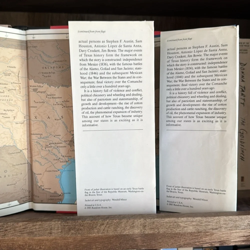 Texas Volumes 1 & 2 by James Michener - Picture 6 of 6